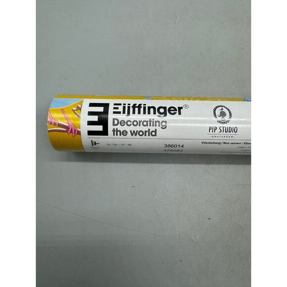 Eijffinger Pip Studio Yellow Floral Wallpaper Roll 386014 53CM X 10M Non-Woven - Picture 2 of 7
